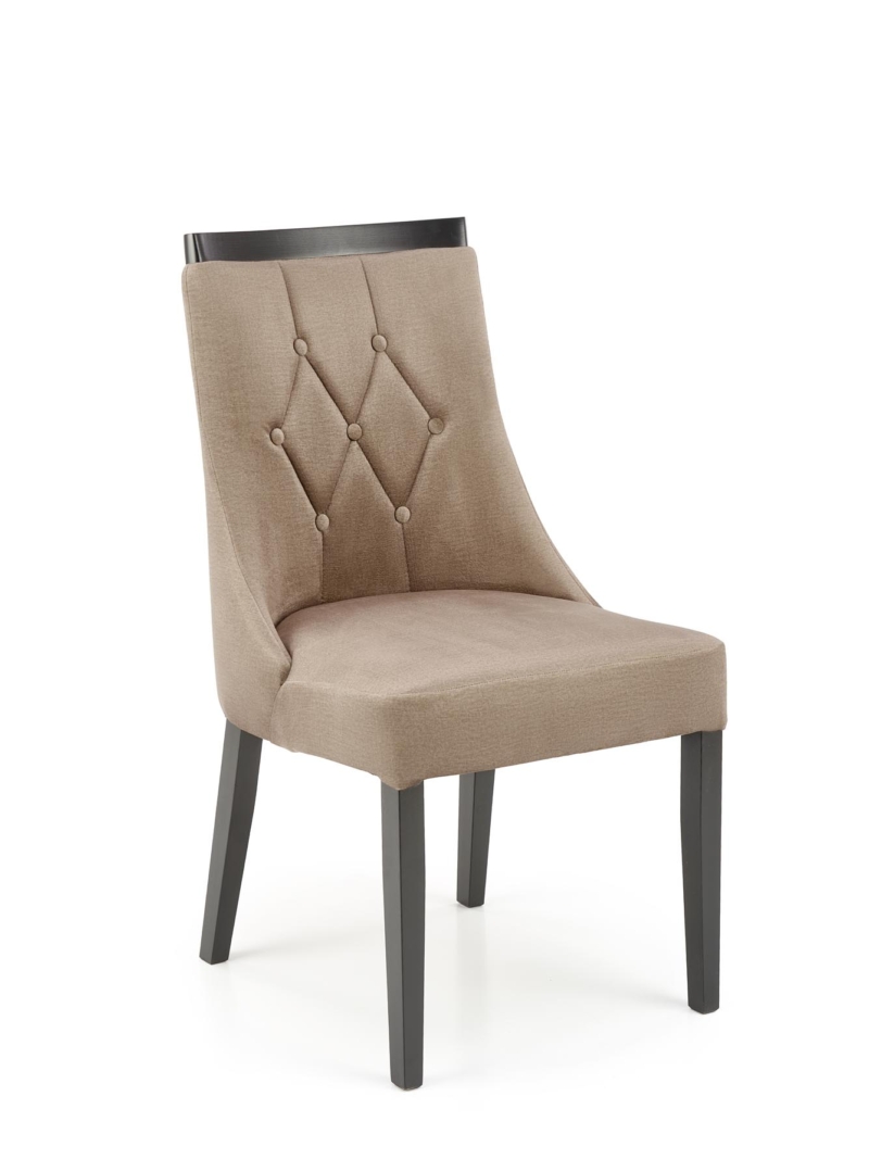 ROYAL chair, black / beige Monolith 09