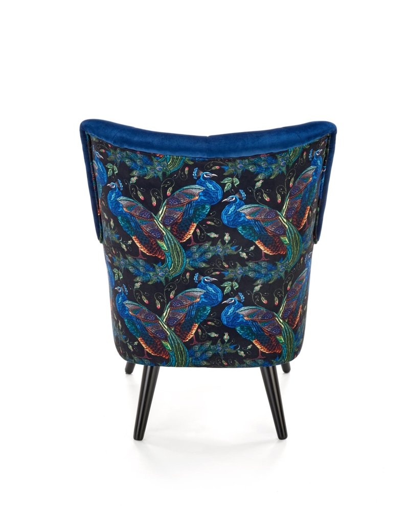PAGONI chair color: dark blue / black - Image 5