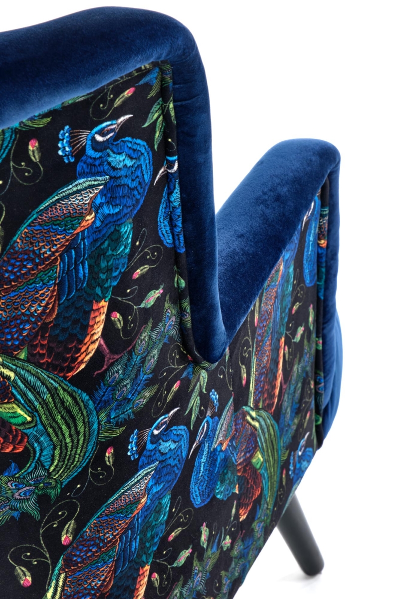 PAGONI chair color: dark blue / black - Image 12