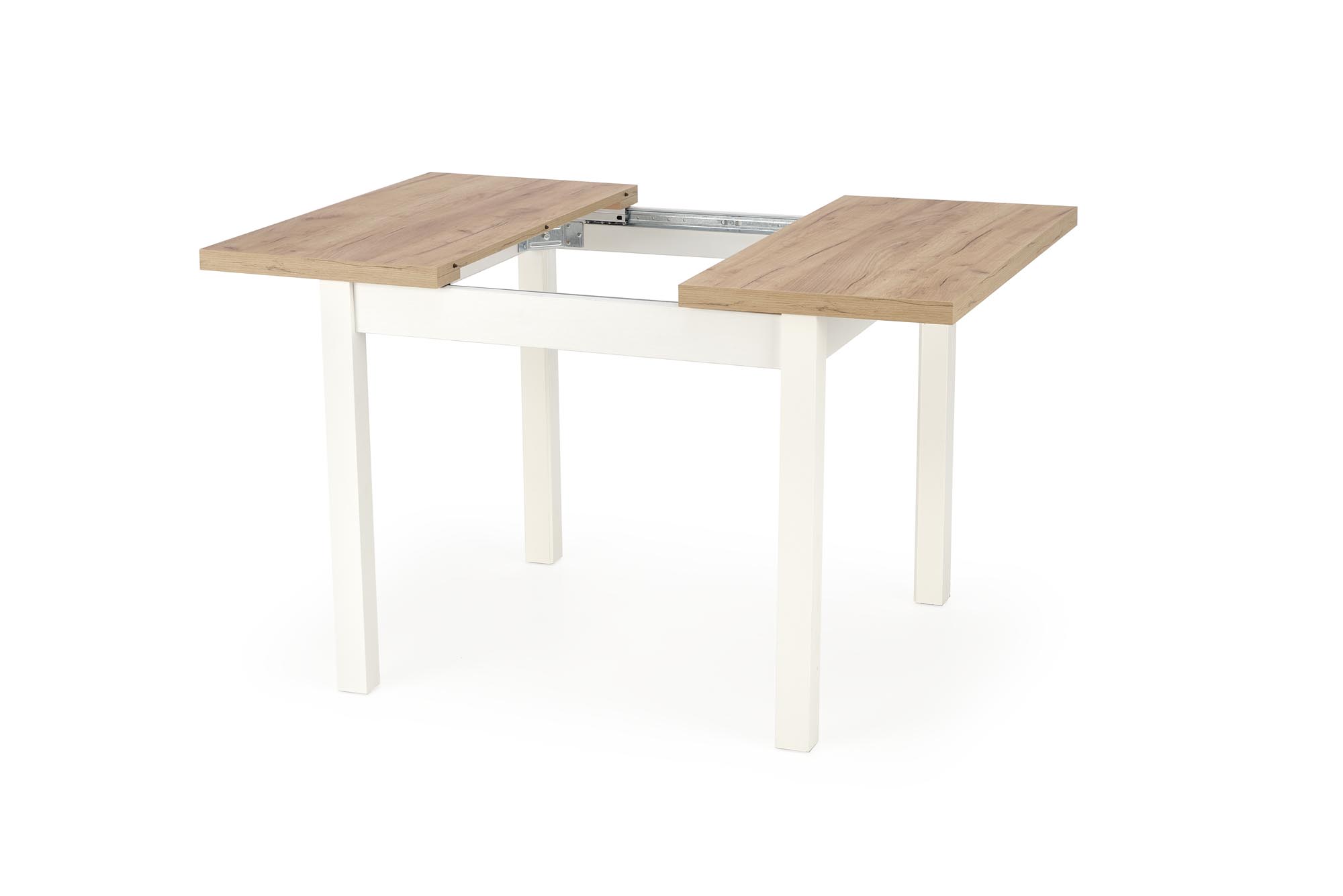 TIAGO SQUARE extension table craft oak / white - Image 3