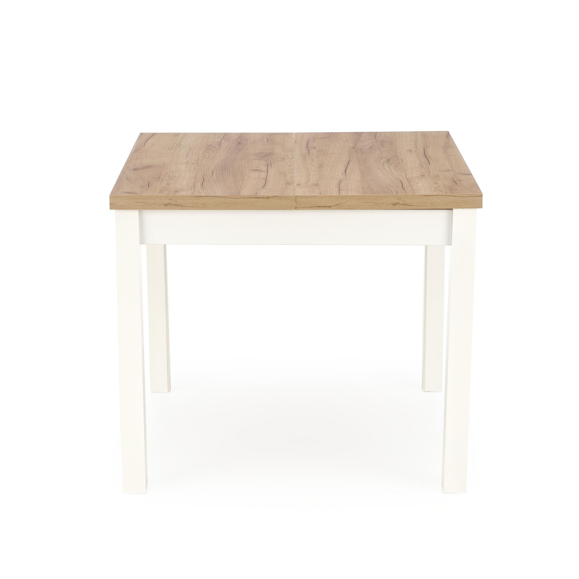 TIAGO SQUARE extension table craft oak / white - Image 4