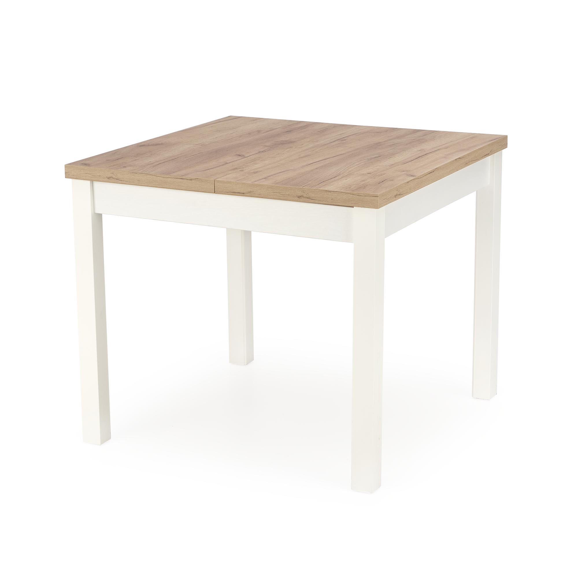 TIAGO SQUARE extension table craft oak / white - Image 5