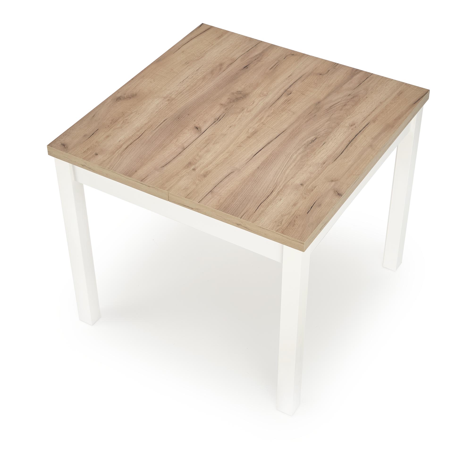 TIAGO SQUARE extension table craft oak / white - Image 6
