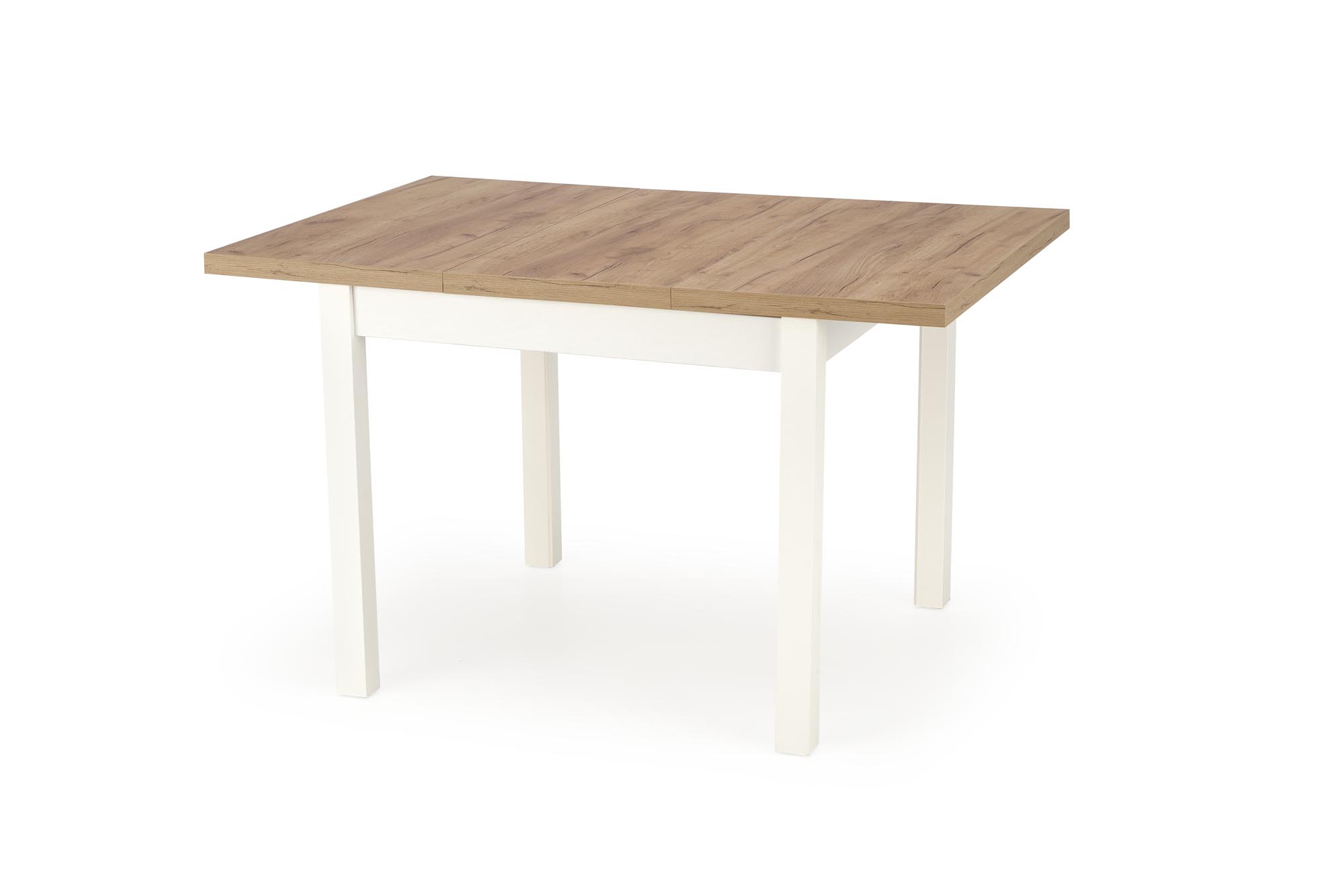 TIAGO SQUARE extension table craft oak / white - Image 14