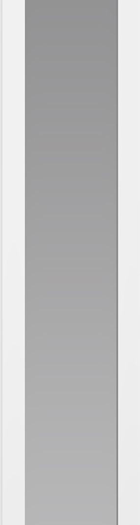 FLEX - F3 front with mirror for the MODULAR WARDROBE SYSTEM - white