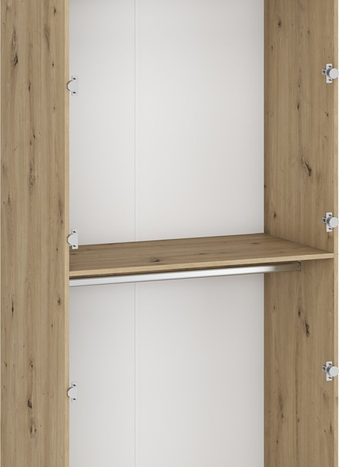 FLEX - K4 corps for the MODULAR WARDROBE SYSTEM - artisan oak