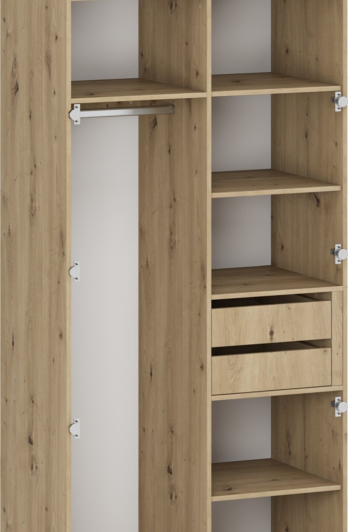 FLEX - K5 corps for the MODULAR WARDROBE SYSTEM - artisan oak