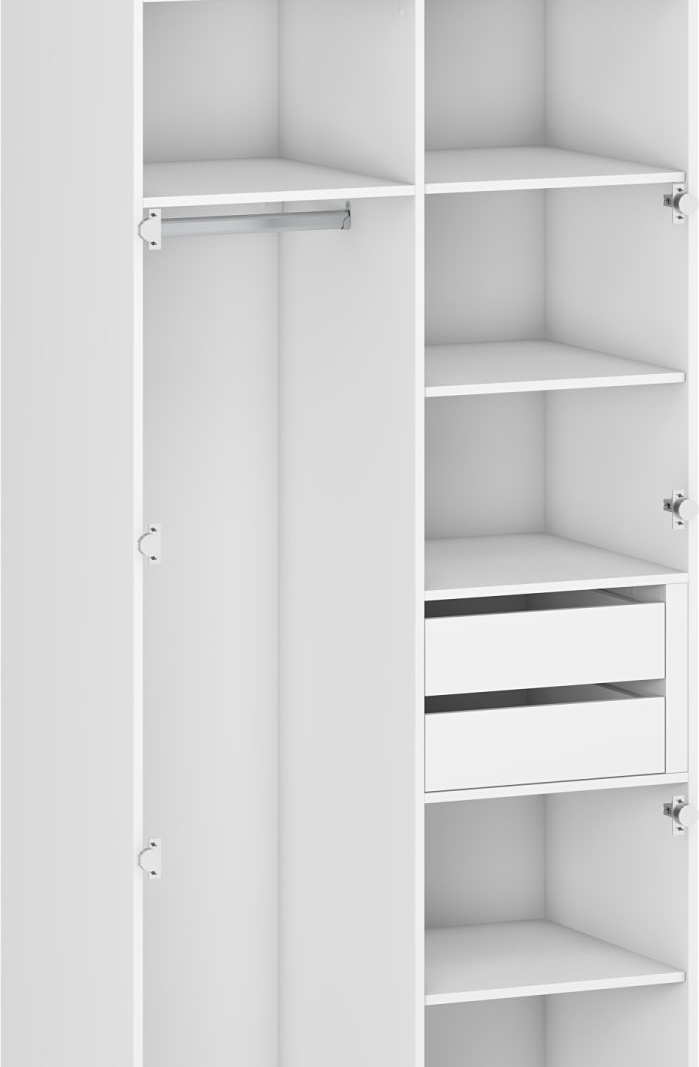 FLEX - K5 corps for the MODULAR WARDROBE SYSTEM - white