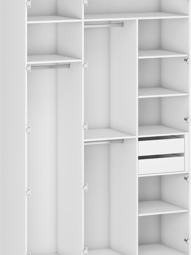 FLEX - K7 corps for the MODULAR WARDROBE SYSTEM - white