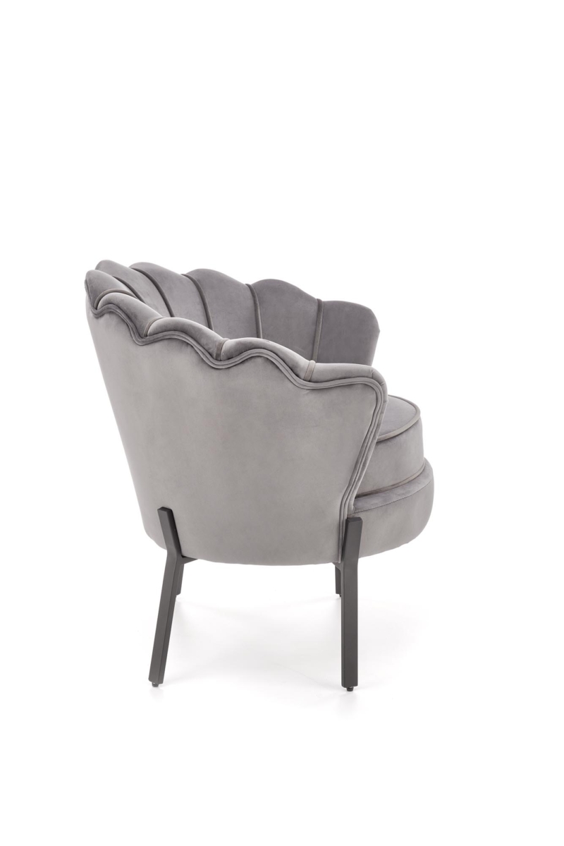 ANGELO leisure armchair grey / black - Image 5