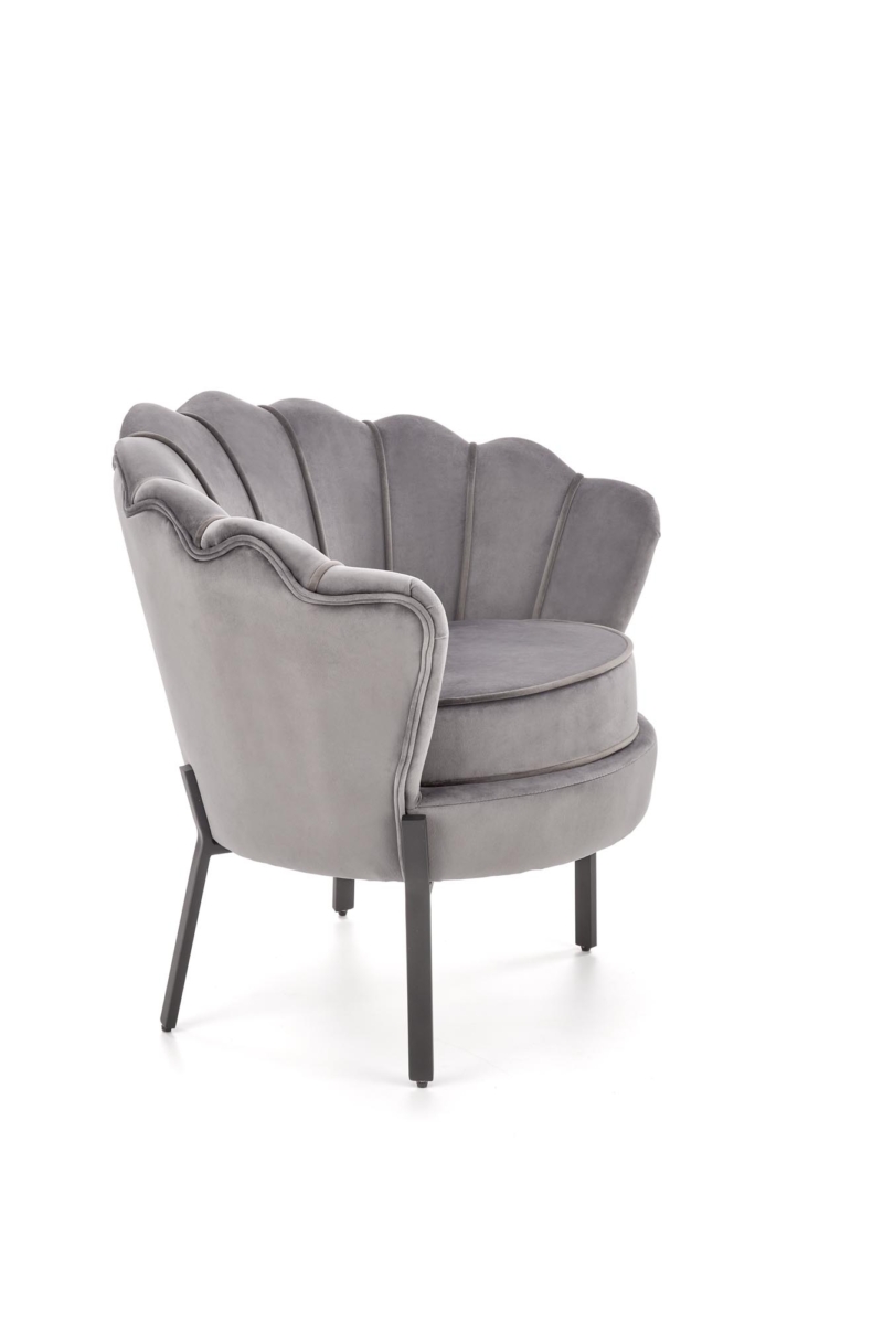ANGELO leisure armchair grey / black - Image 6