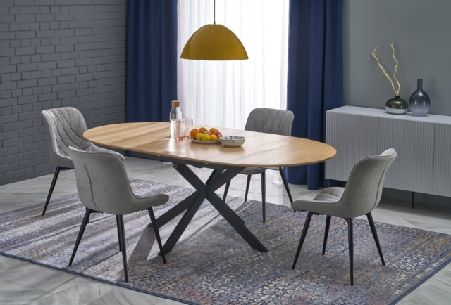 ACORD extension table, natural / black