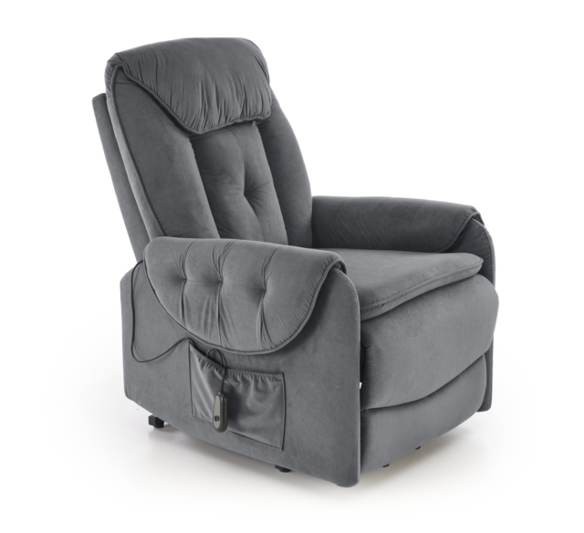 HORTON leisure chair, grey