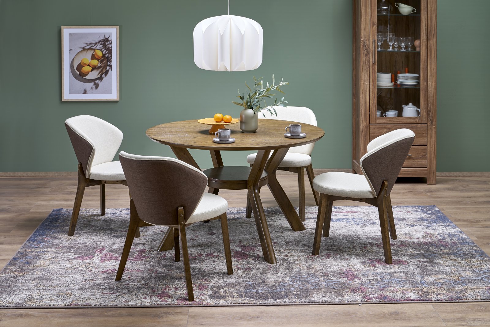 RUPERT round table, walnut