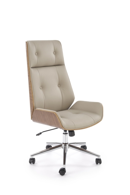 WEBSTER o.chair, walnut/beige