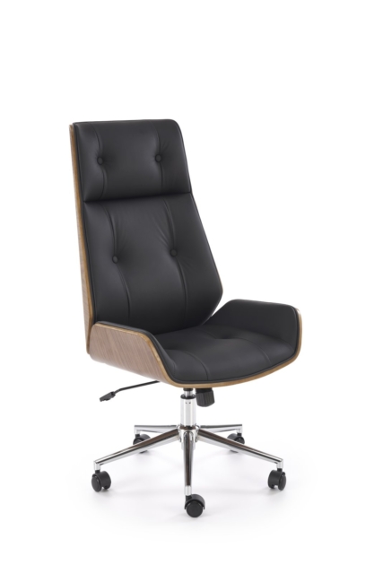 WEBSTER o.chair, walnut/black