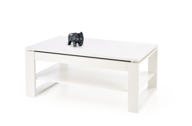 BETTY lifting top coffee table, color: white