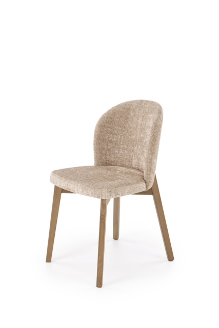 BASSO chair light walnut/ CREMONA 14 (beige)
