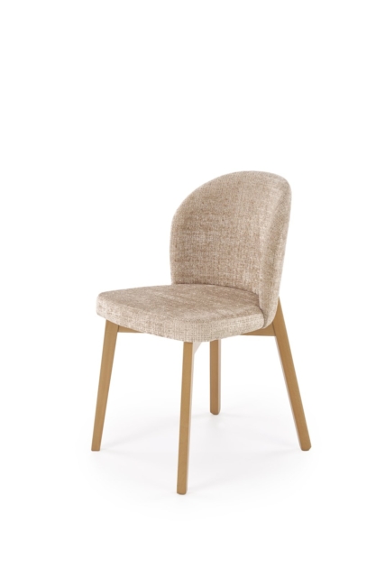 BASSO chair natural oak / CREMONA 14 (beige)