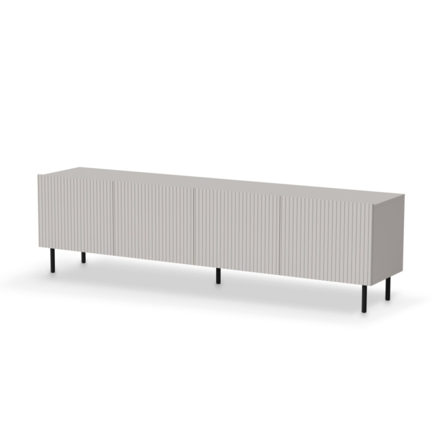 PAXOS RTV-2 TV stand 200 cm, color: cashmere / black