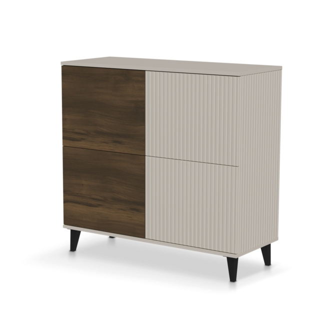 RANDOM 2 KM-2 chest, color: cashmere / walnut / black