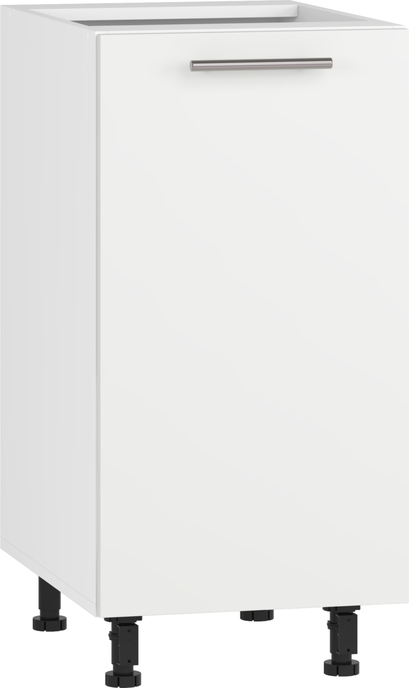 VENTO D-40/82 lower cabinet, color: white / white matt