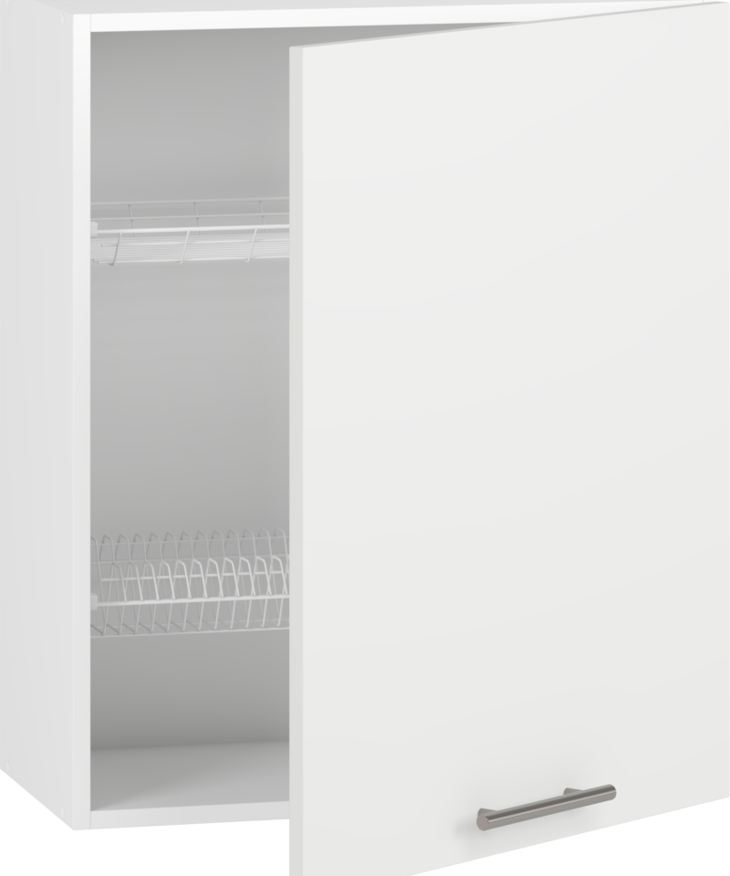 VENTO GC-60/72 top cabinet with drainer, color: white / white matt