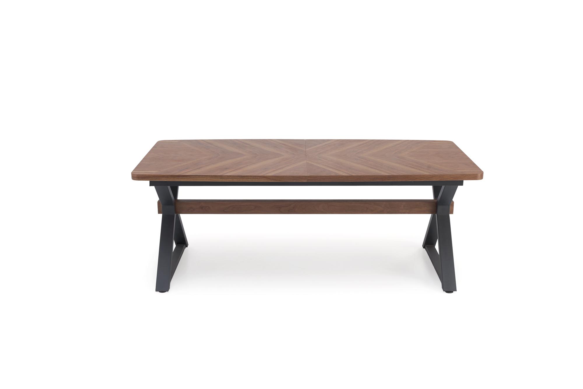 BARON extension table, walnut / black - Image 18