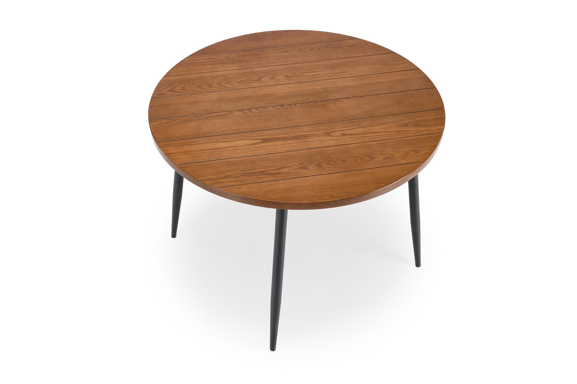 BARRY round table, walnut / black - Image 10