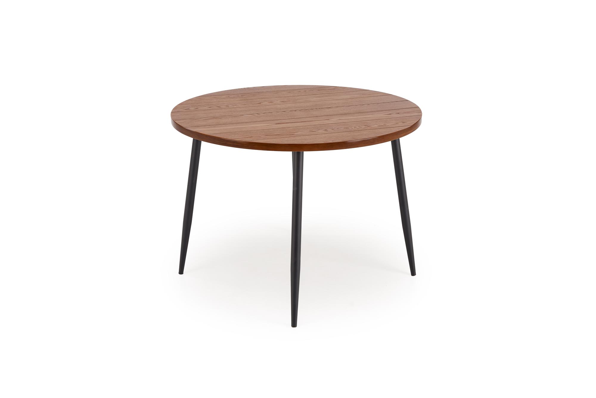 BARRY round table, walnut / black - Image 11