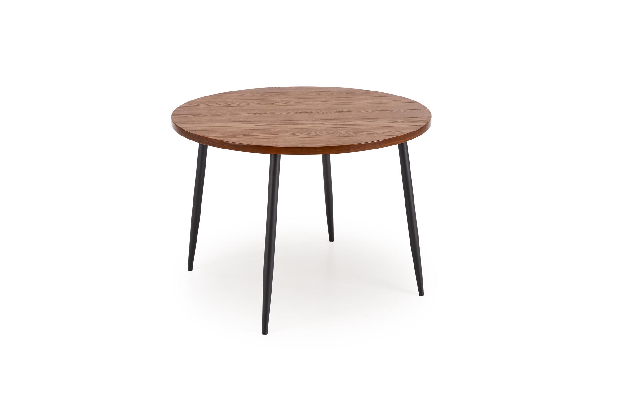 BARRY round table, walnut / black - Image 12