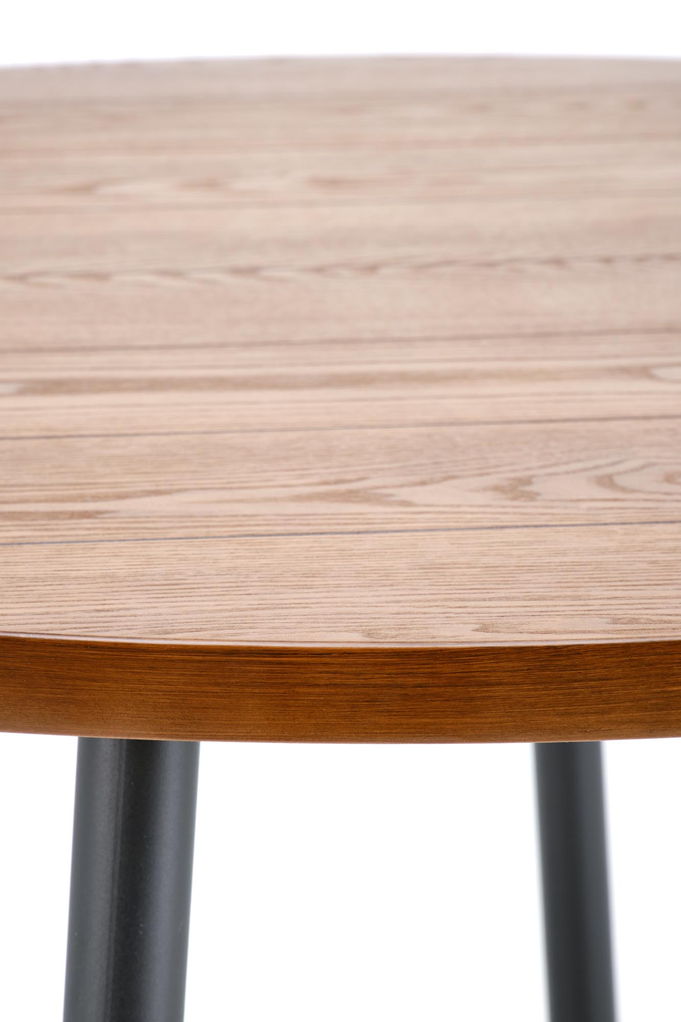 BARRY round table, walnut / black - Image 13