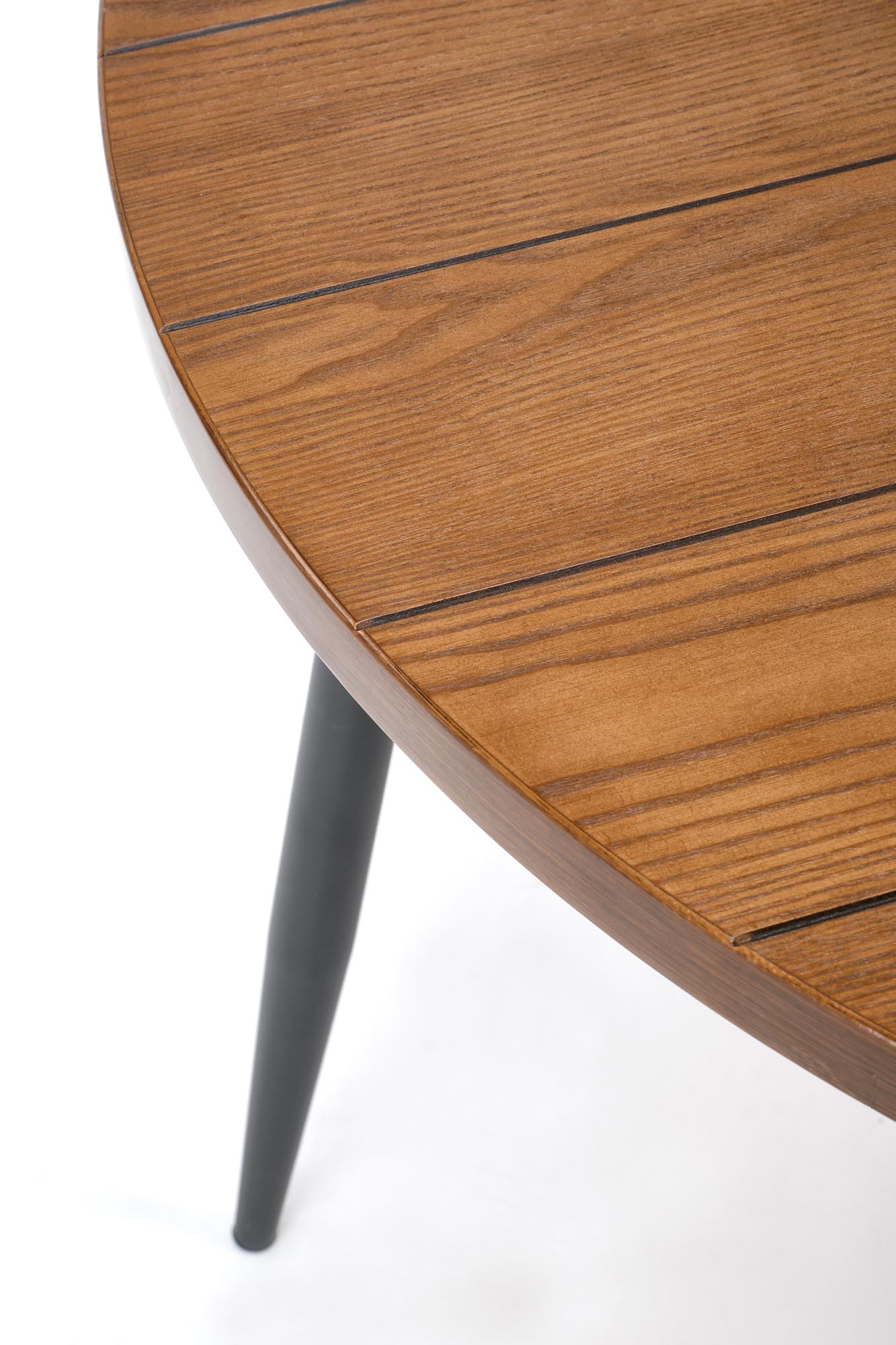 BARRY round table, walnut / black - Image 14