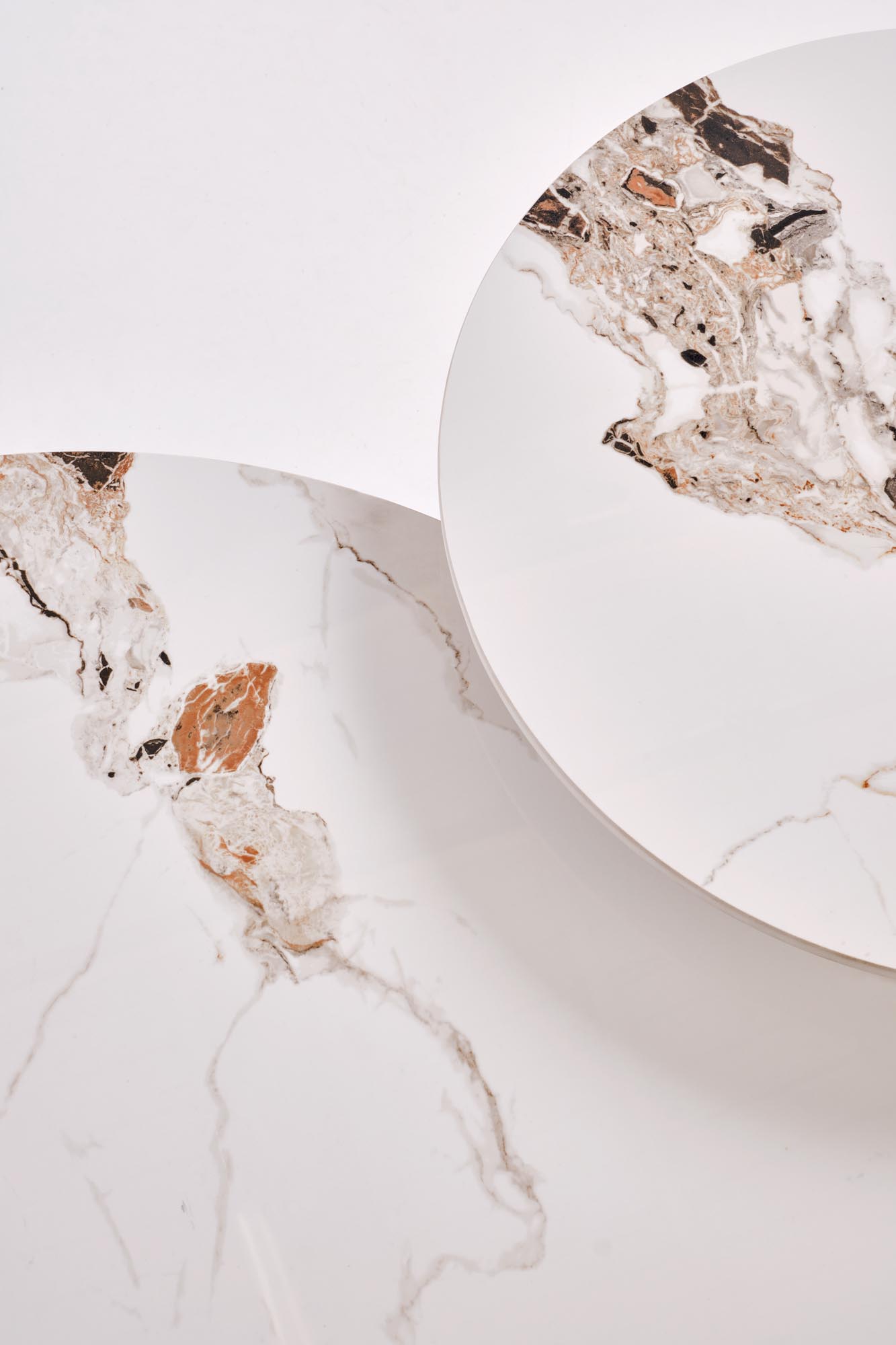 CARINA_S c.table beige marble / walnut - Image 4