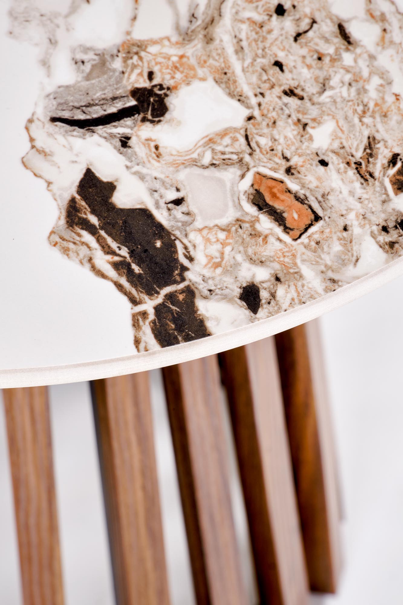 CARINA_S c.table beige marble / walnut - Image 9