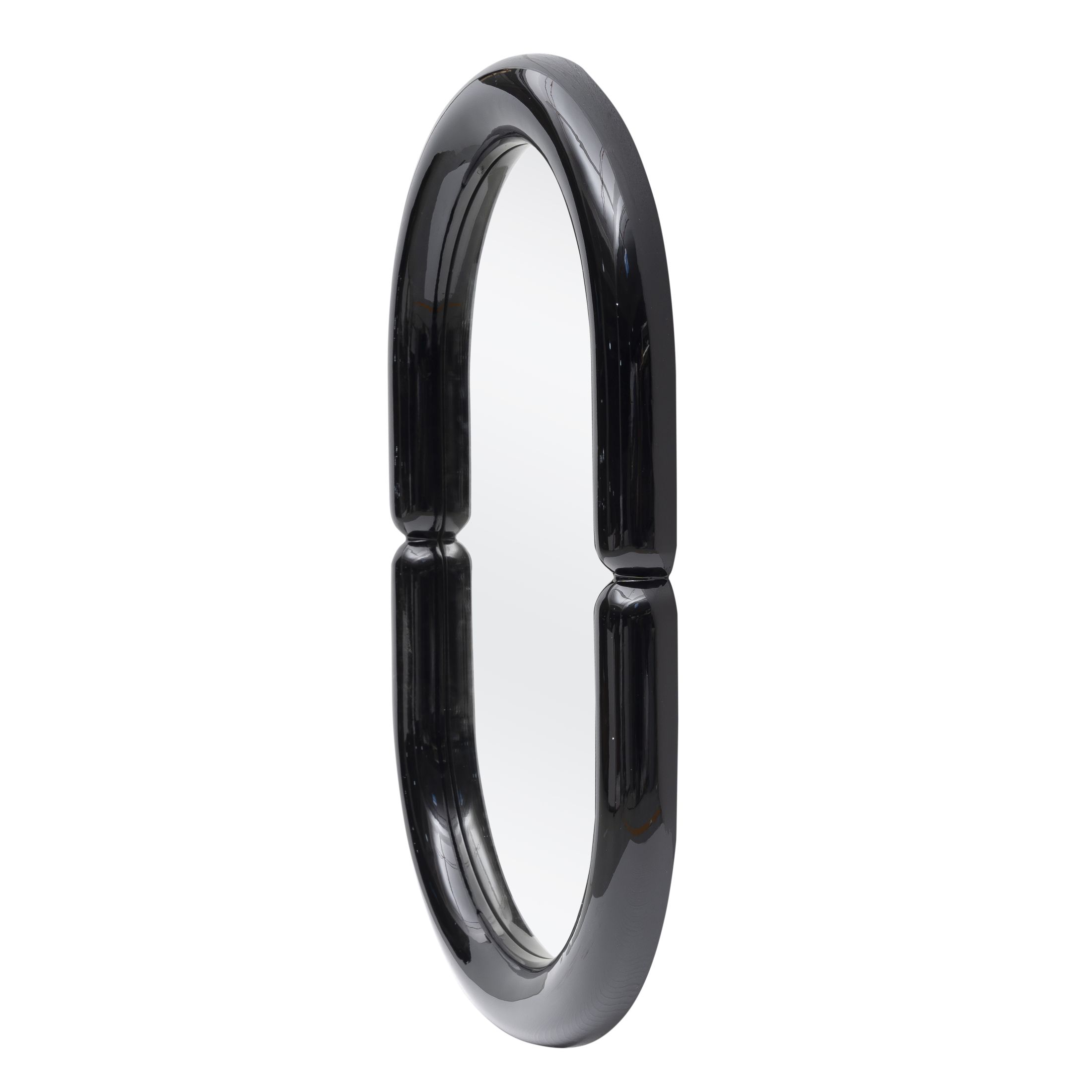 POSTER wall mirror, black - Image 5