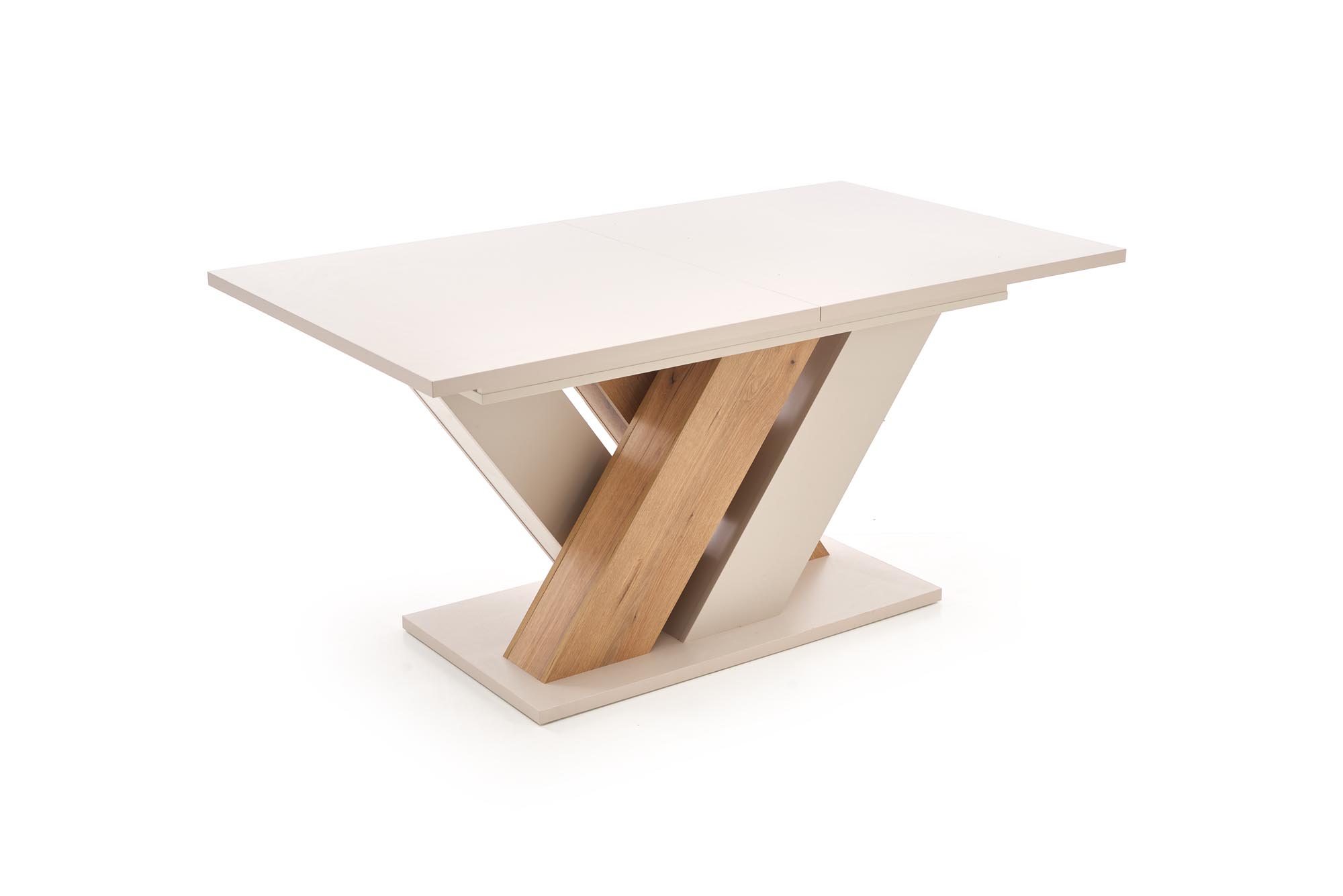 BRANDON extension table, cashmere / cremona oak - Image 7