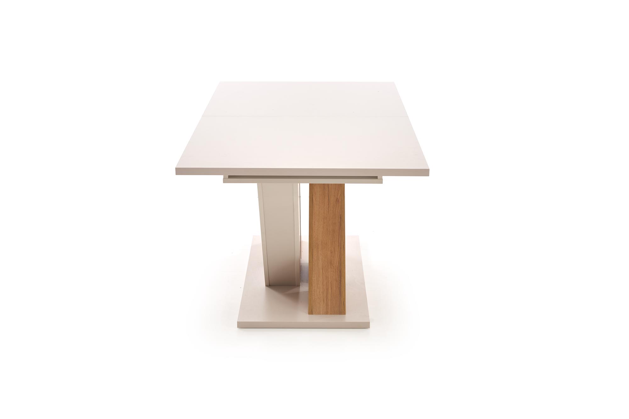 BRANDON extension table, cashmere / cremona oak - Image 15