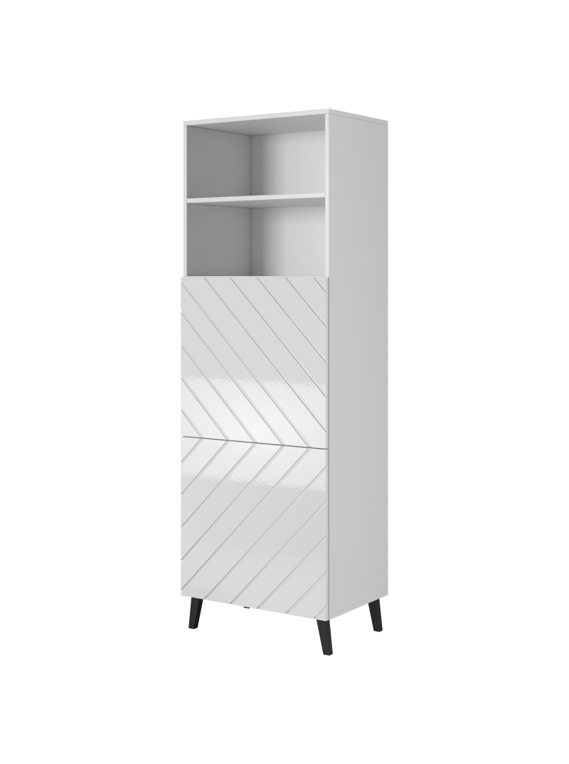 CABINET 60 ABETO mat white/ gloss white - Image 3