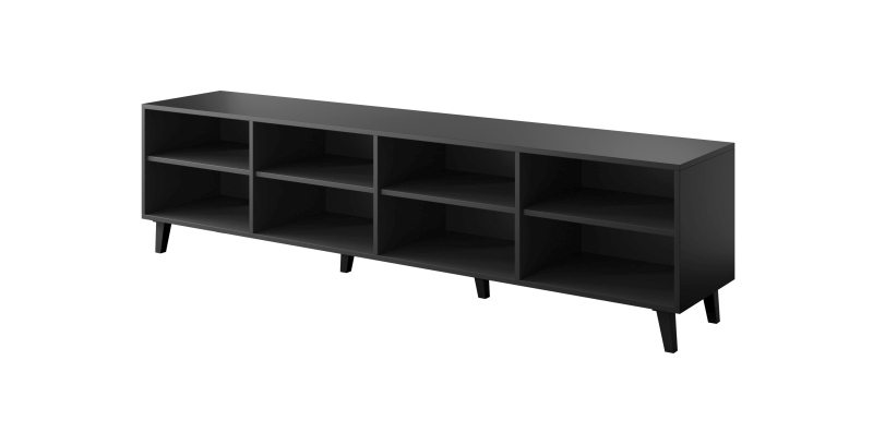 ETNA TV stand black/black/craft oak - Image 8