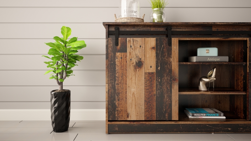 PAFOS Standing bookcase black/black - Image 5