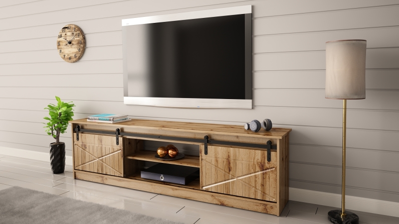 GRANRO TV stand wotan oka/wotan oak - Image 4