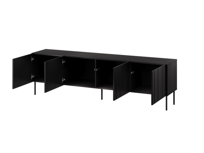 ISLA TV stand 200 black mat ( 1 pcs. = 2 box ) - Image 3
