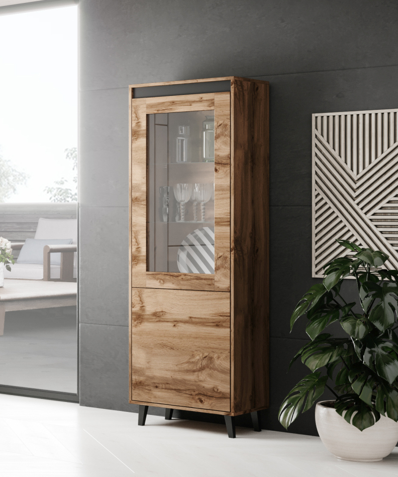 cabinet NORD võtan oak/antracyt