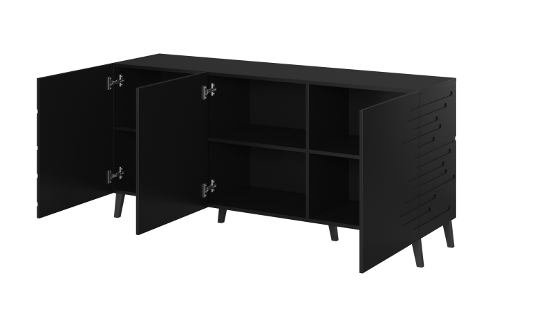 CHEST OF DRAWER NOVA mat black - Image 7