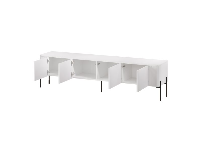 VERA TV stand 190 white ( 1 pcs. = 1 box ) - Image 3