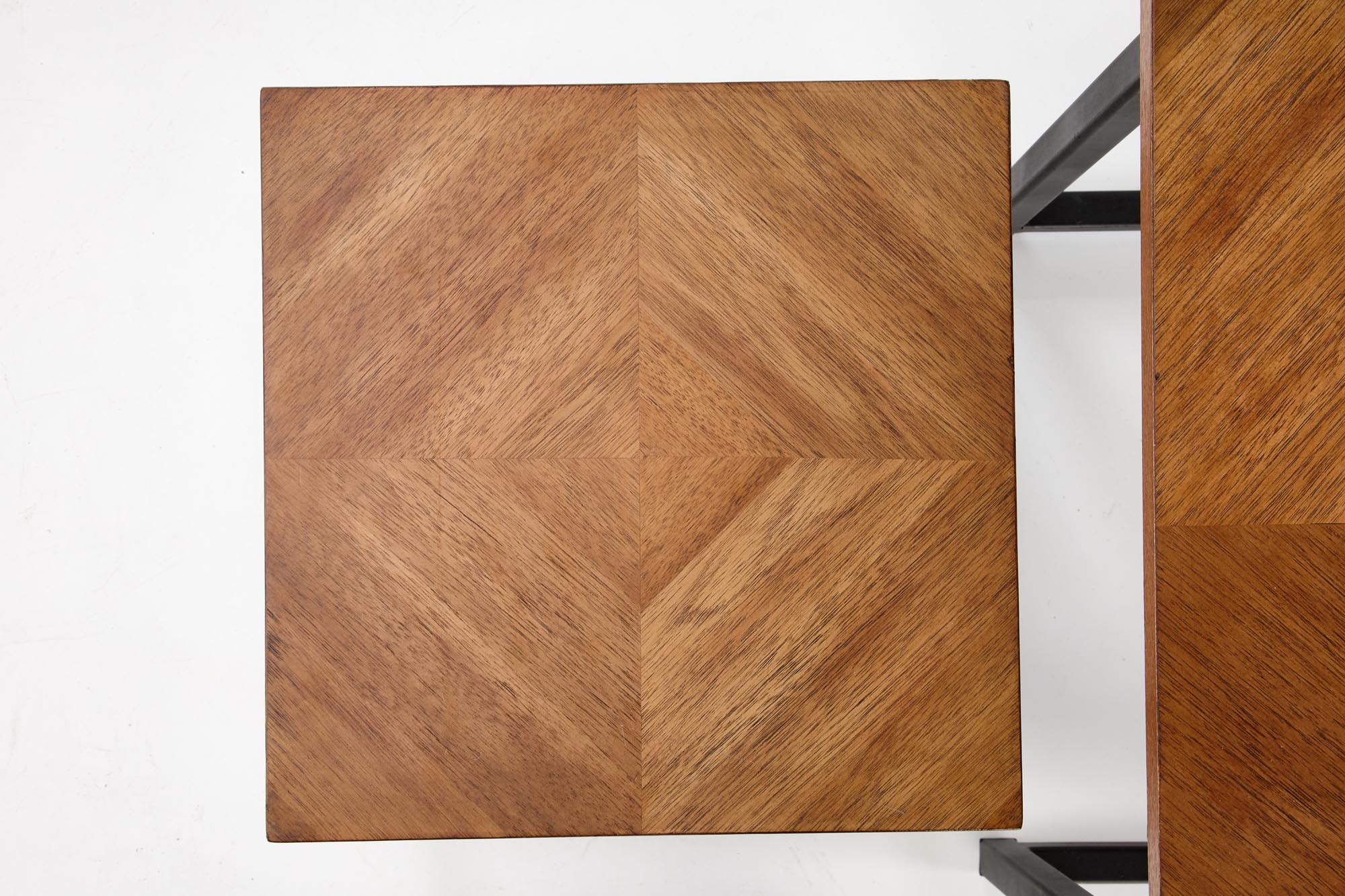 ELZA set of 2 coffee tables, walnut/black - Image 7