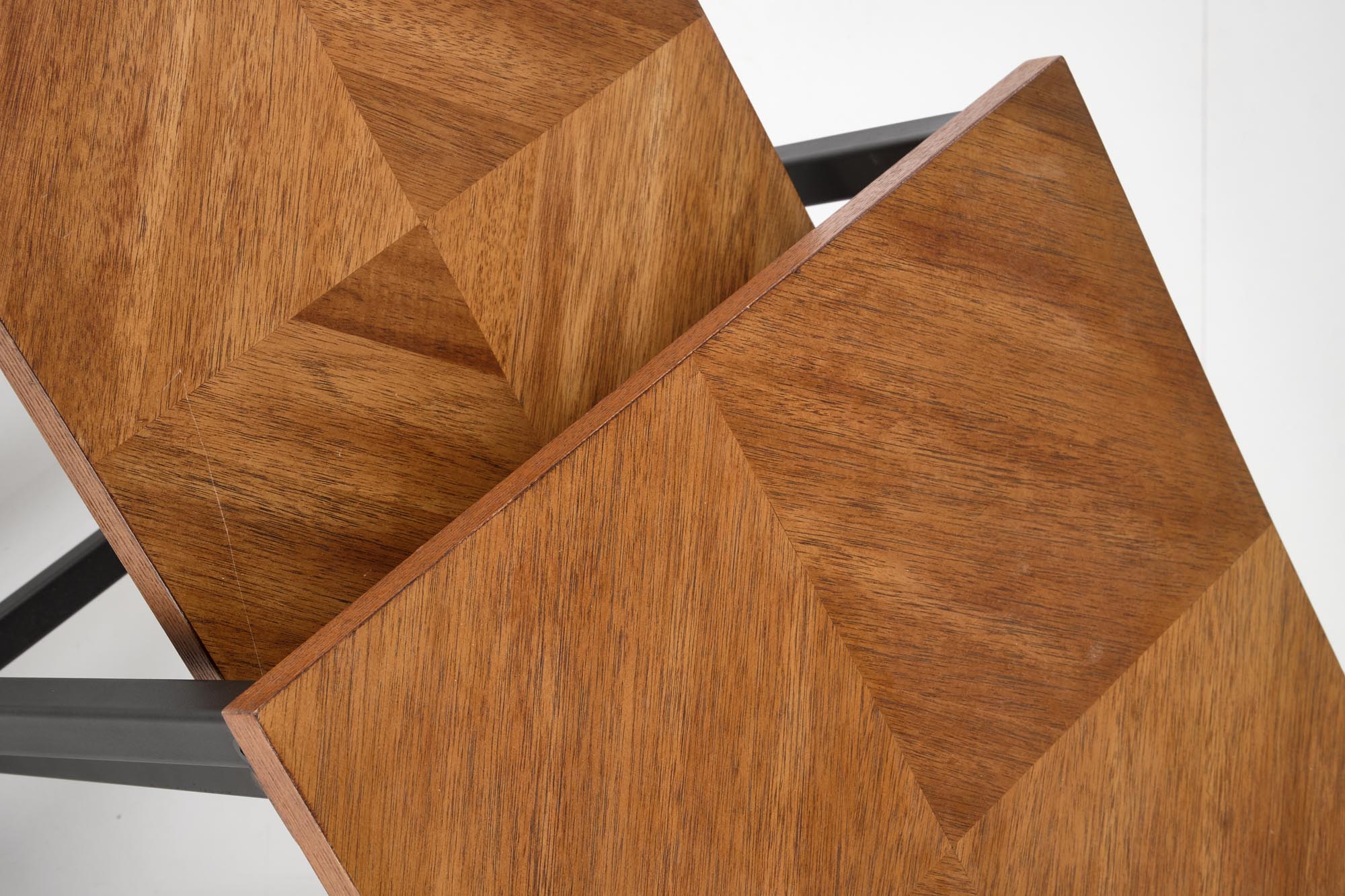 ELZA set of 2 coffee tables, walnut/black - Image 13