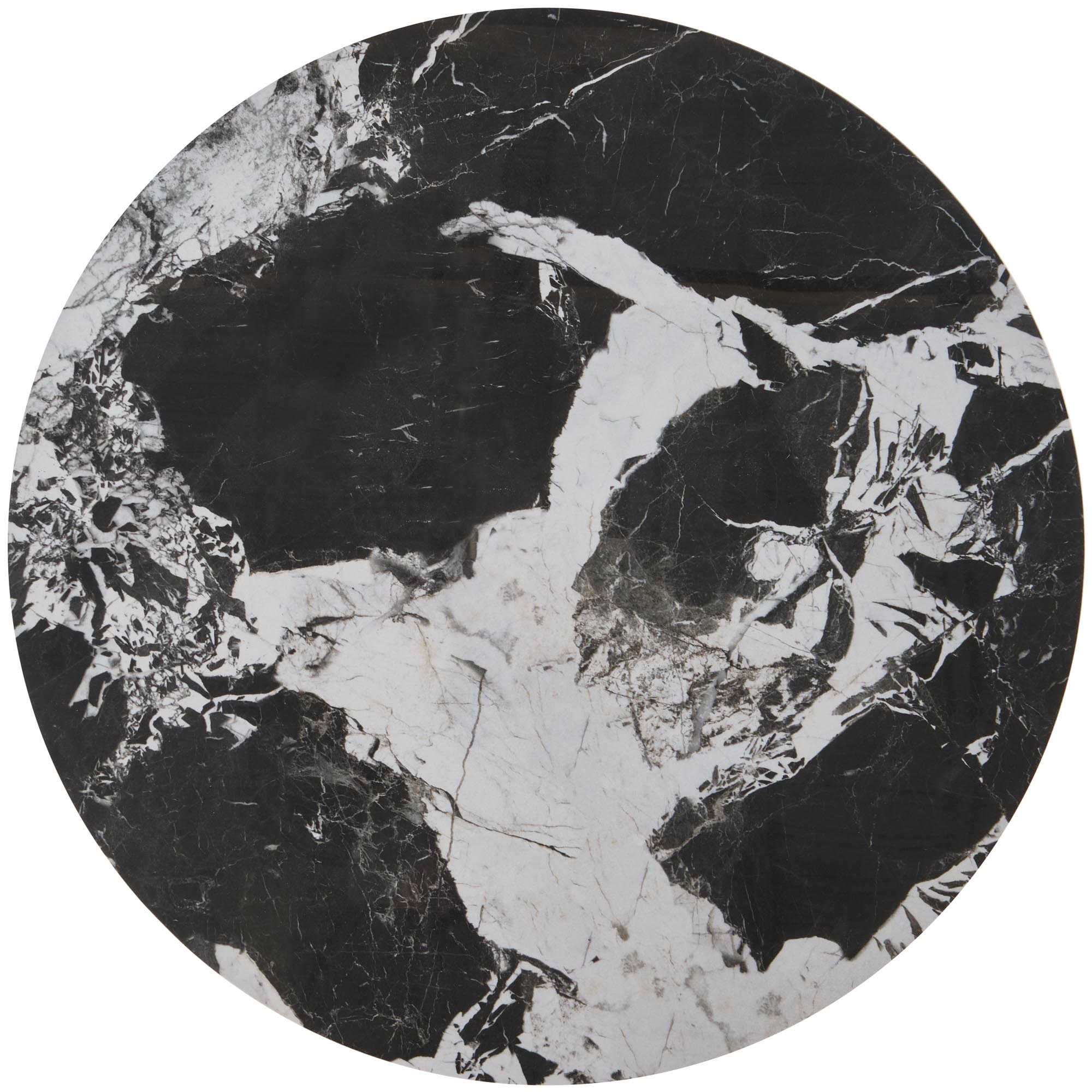 ALEXANDRA set of two coffee tables, black marble / black - Image 10