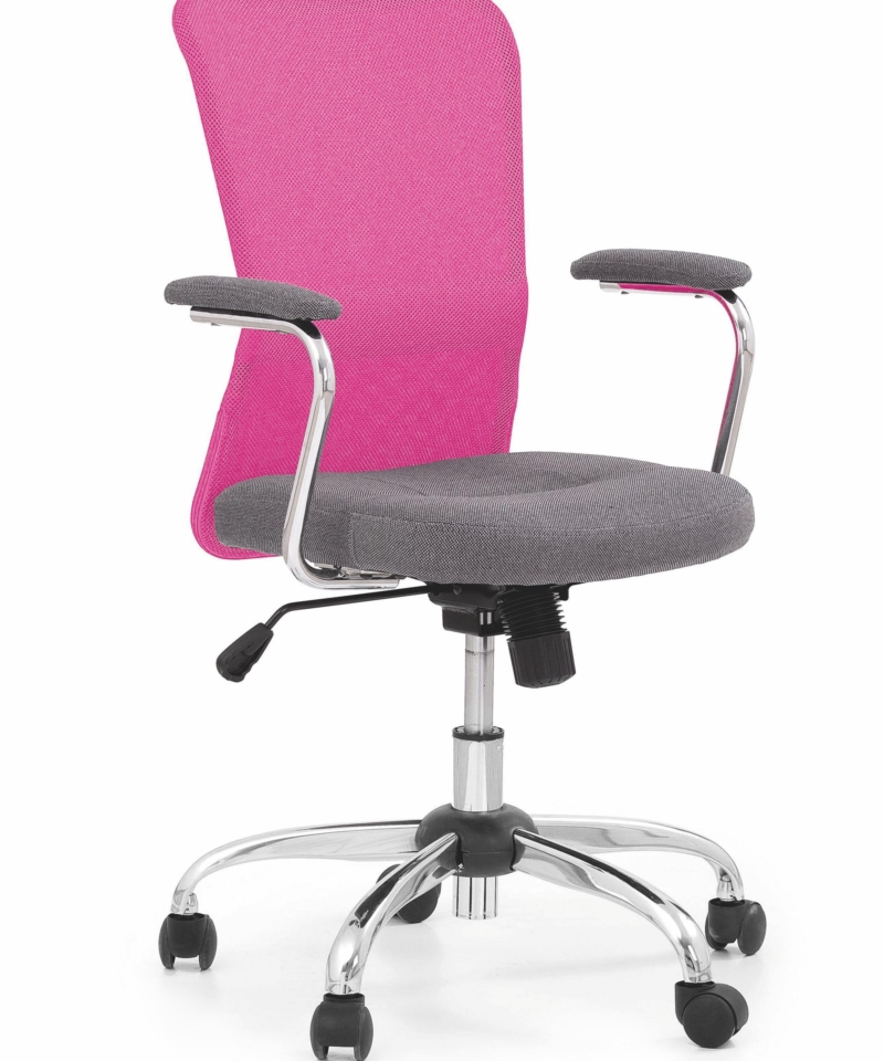 ANDY chair color: grey/pink